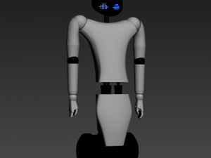 r1 your personal humanoid 3d model vray 3D Модель