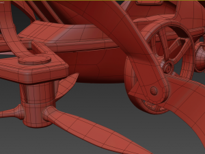 skydrive toyota drone taxi concept 3d model vray 3D 모델