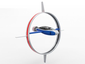 circle space plane 3D Модель