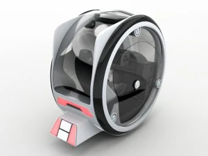 circle car hover 3D Model