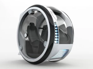 circle car hover 3D Model