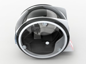 circle car hover Modello 3D