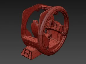 circle car hover 3D Model
