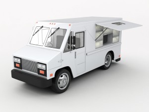 gmc cargo truck 3D-Modell