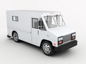 gmc cargo truck 3D Model