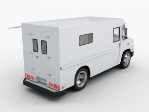 gmc cargo truck 3D Model
