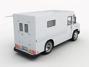 gmc cargo truck 3D Model