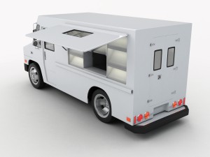 gmc cargo truck 3D Model