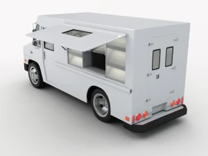 gmc cargo truck 3D Model
