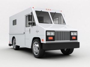 gmc cargo truck 3D Model