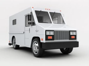 gmc cargo truck 3D Model