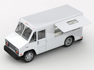 gmc cargo truck 3D Model