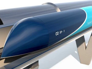 超级高铁一号 XP-1 3D 模型