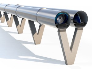 hyperloop one xp-1 3D Model