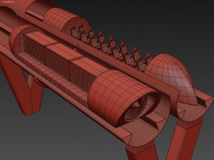 hyperloop one xp-1 3D Model