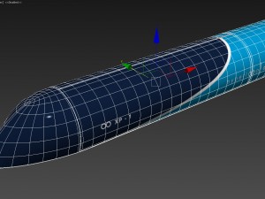 hyperloop one xp-1 3D Model