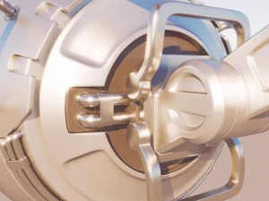 futuristische Frachtdrohne, realistisches 3D-Modell vray 3D Modell