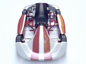 go-kart racing 3d model vray 3D Model