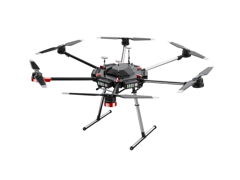 octocopter dji matrice 600 pro vray 3D Model .c4d .max .obj .3ds .fbx .stl .blend 