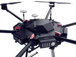 octocopter dji matrice 600 pro vray 3D Model