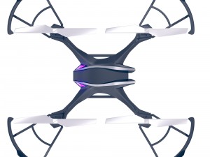 u842 sport racing quadcopter 3d model vray 3D Model