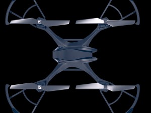 u842 sport racing quadcopter 3d model vray 3D Model
