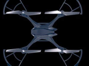 u842 sport racing quadcopter 3d model vray 3D Model