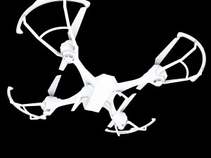 u842 sport racing quadcopter 3d model vray 3D Model