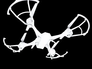 u842 sport racing quadcopter 3d model vray 3D Model