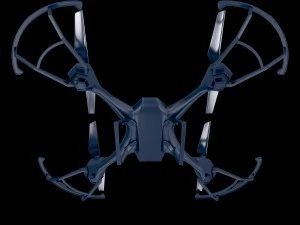 u842 sport racing quadcopter 3d model vray 3D Model