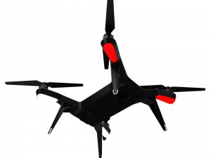 3dr solo quadcopter drone 3d model vray 3D Model