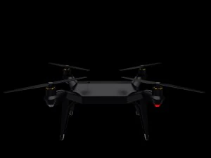 3dr solo quadcopter drone 3d model vray 3D Model