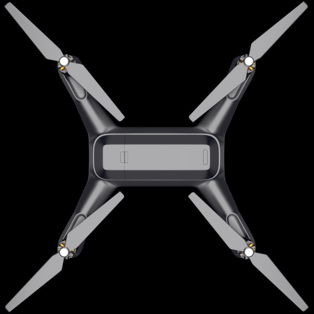 3dr solo quadcopter drone 3d model 3D Model in Helicopter 3DExport
