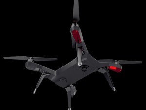 3dr solo quadcopter drone 3d model 3D-Modell