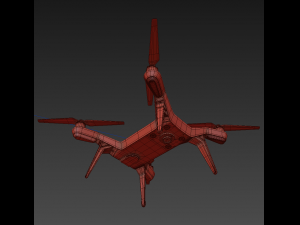 3dr solo quadcopter drone 3d model 3D-Modell