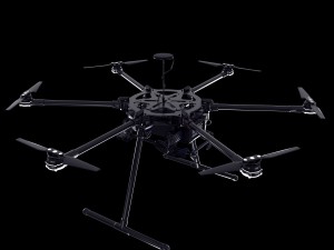 dji s900 drone vray 3d model 3D Model