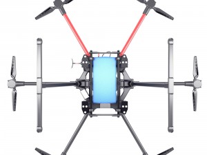dji s900 drone vray 3d model 3D Model