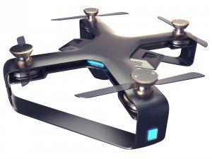 concept racing drone vray 3D Model