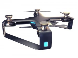 concept racing drone vray 3D Model