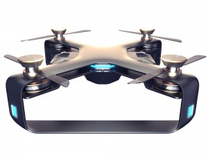 concept racing drone vray 3D Model