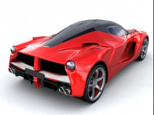 ferrari laferrari aperta 3D Model