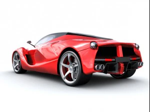 ferrari laferrari aperta 3D Model