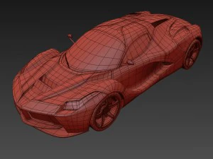 ferrari laferrari aperta 3D Model