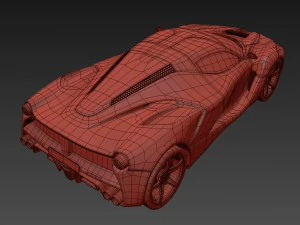 ferrari laferrari aperta 3D Model