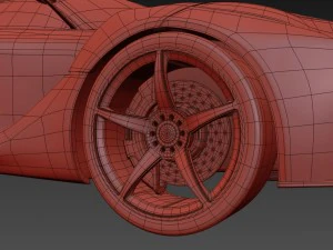 ferrari laferrari aperta 3D Model