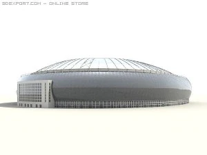 soccer stadium 3D Model