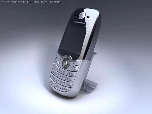 motorola c650 cell phone 3D Model .c4d .max .obj .3ds .fbx .stl .blend 