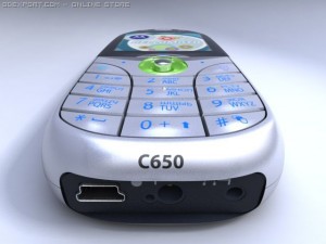 motorola c650 cell phone Model 3D