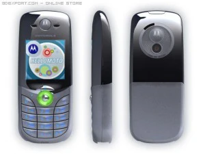 motorola c650 cell phone 3D Model