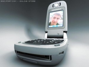 motorola v635 cell phone 3D Model